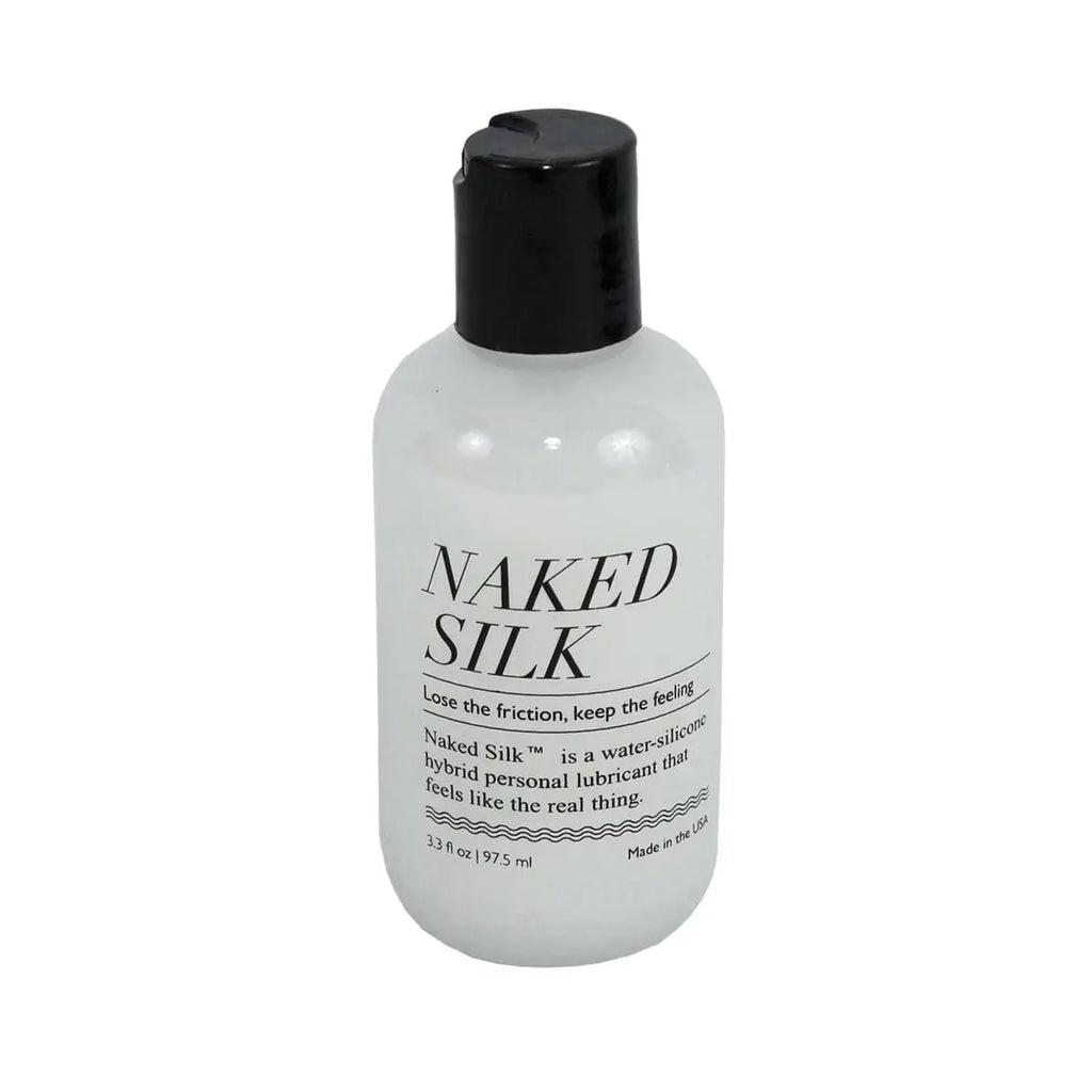 Naked Silk Hybrid Lubricant - Water-Silicone Personal Lube 3.3 fl. oz.