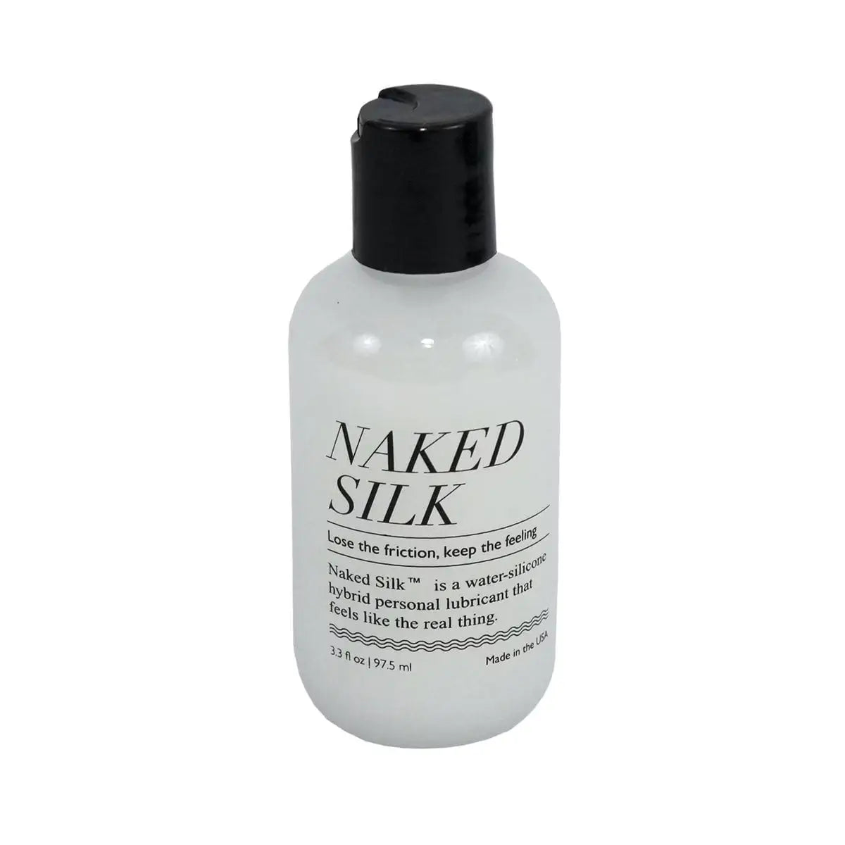 Naked Silk Hybrid Lubricant - Water-Silicone Personal Lube 3.3 fl. oz.