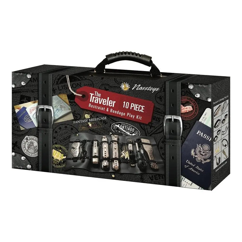 The Traveler 10 - Piece Restraint & Bondage Play Kit - Rolik®