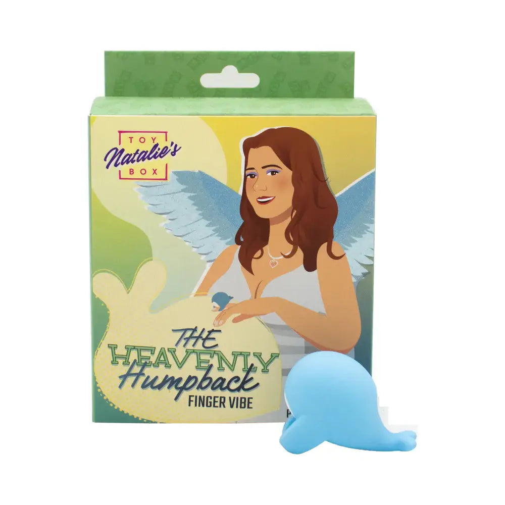 Heavenly Humpback Finger Vibrator - Blue