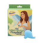 Heavenly Humpback Finger Vibrator - Blue