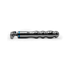 Silver Hidden Treasure Ribbed Metal Vibrator