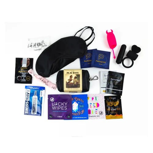 Natalie’s Toy Box Play Date Mini Kit, Couples Intimacy Gift Set