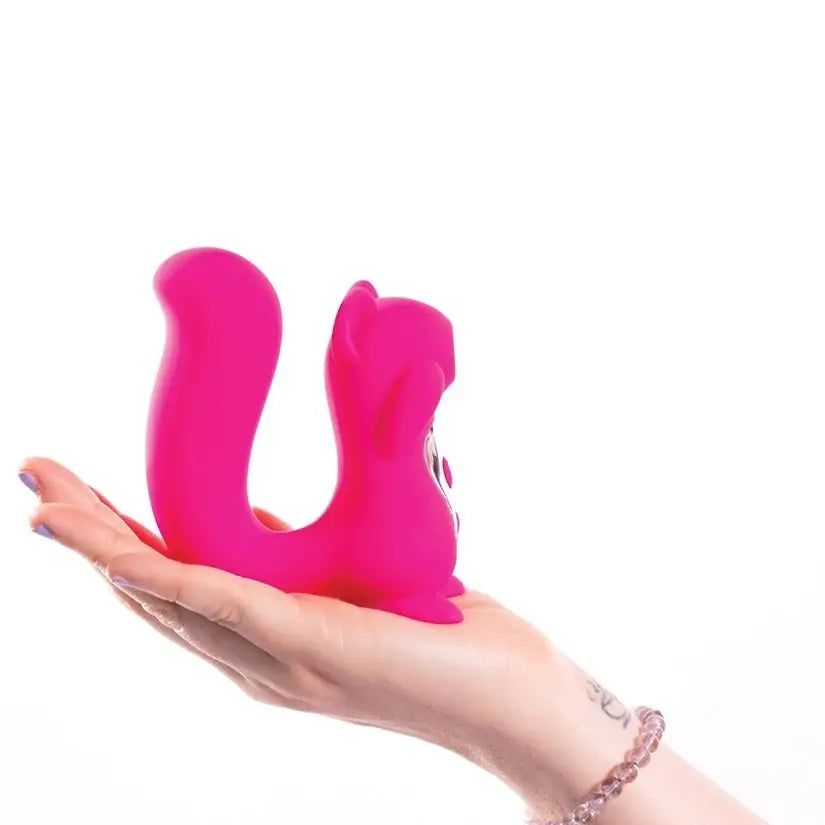 Natalie's Toy Box Screaming Squirrel Air Pulse & G - Spot Vibrator - Rolik®