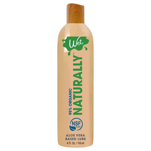 Naturally 95% Organic Aloe Based Lubricant - 4 Fl. Oz.