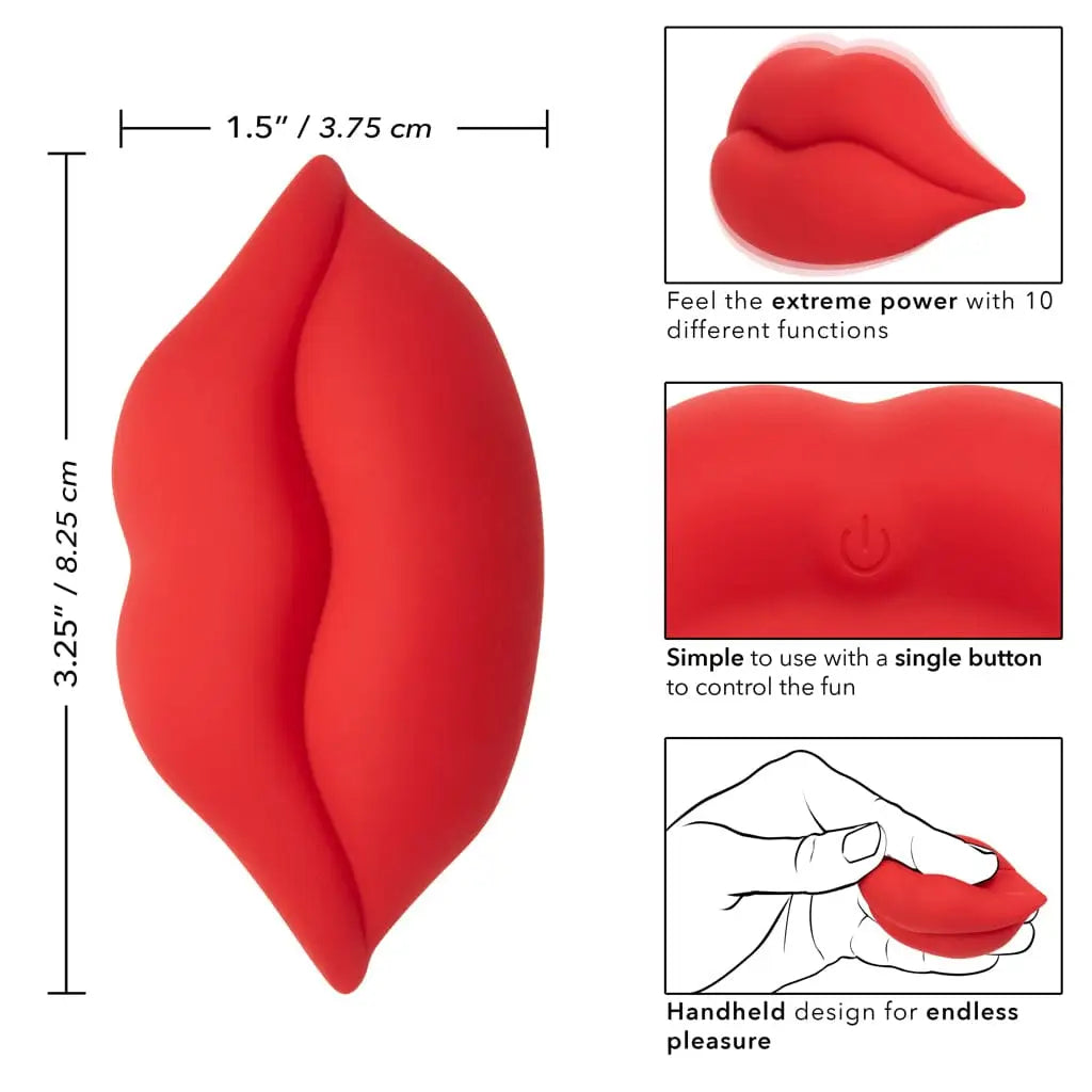 Naughty Bits® Muah™ Mini Vibrator - Rolik®