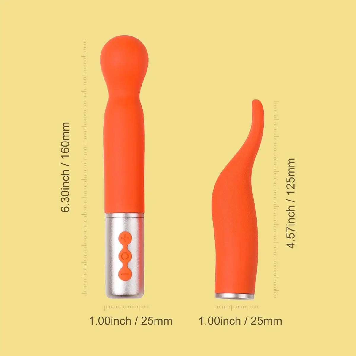 Honey Play Box The Naughty Collection Interchangeable Heads Coral Vibrator - Rolik®