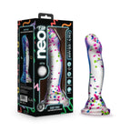 Neo Elite Hanky Panky Confetti Glow in the Dark Silicone Dildo - Rolik®