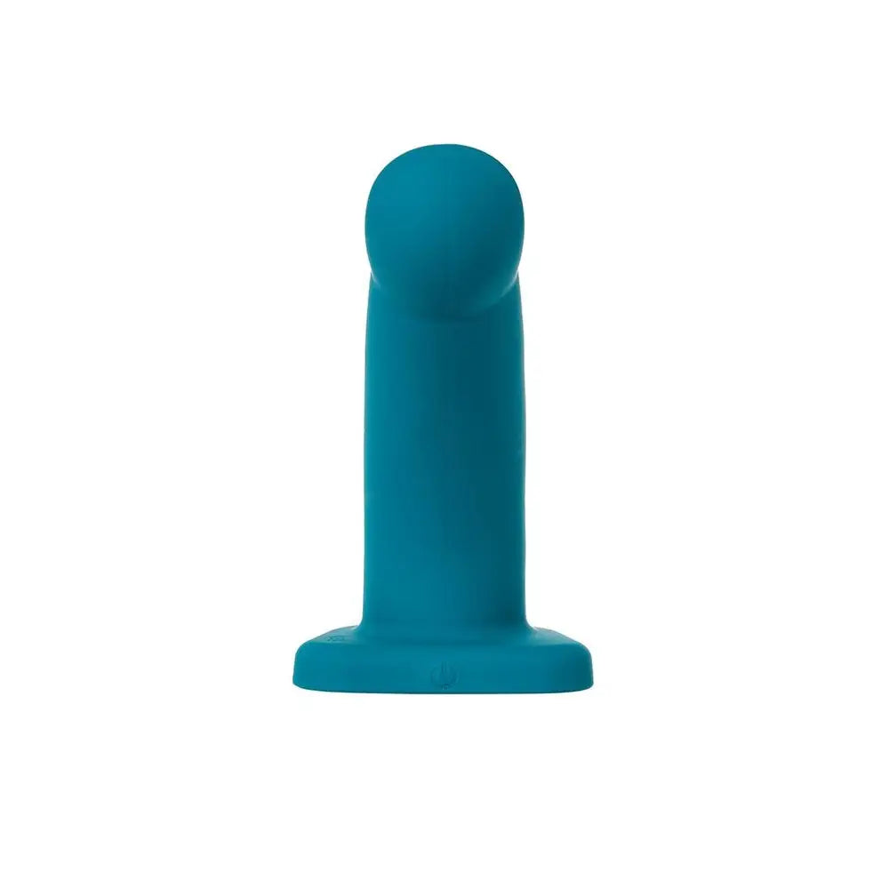 Nexus Collection Lennox Hollow Vibrating 8’’ Silicone Sheath Dildo - Blue
