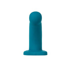 Nexus Collection Lennox Hollow Vibrating 8’’ Silicone Sheath Dildo - Blue