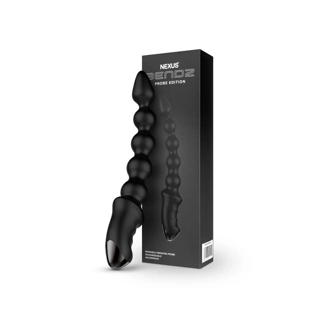 Nexus® Bendz Bendable Vibrating Probe - Black - Anal