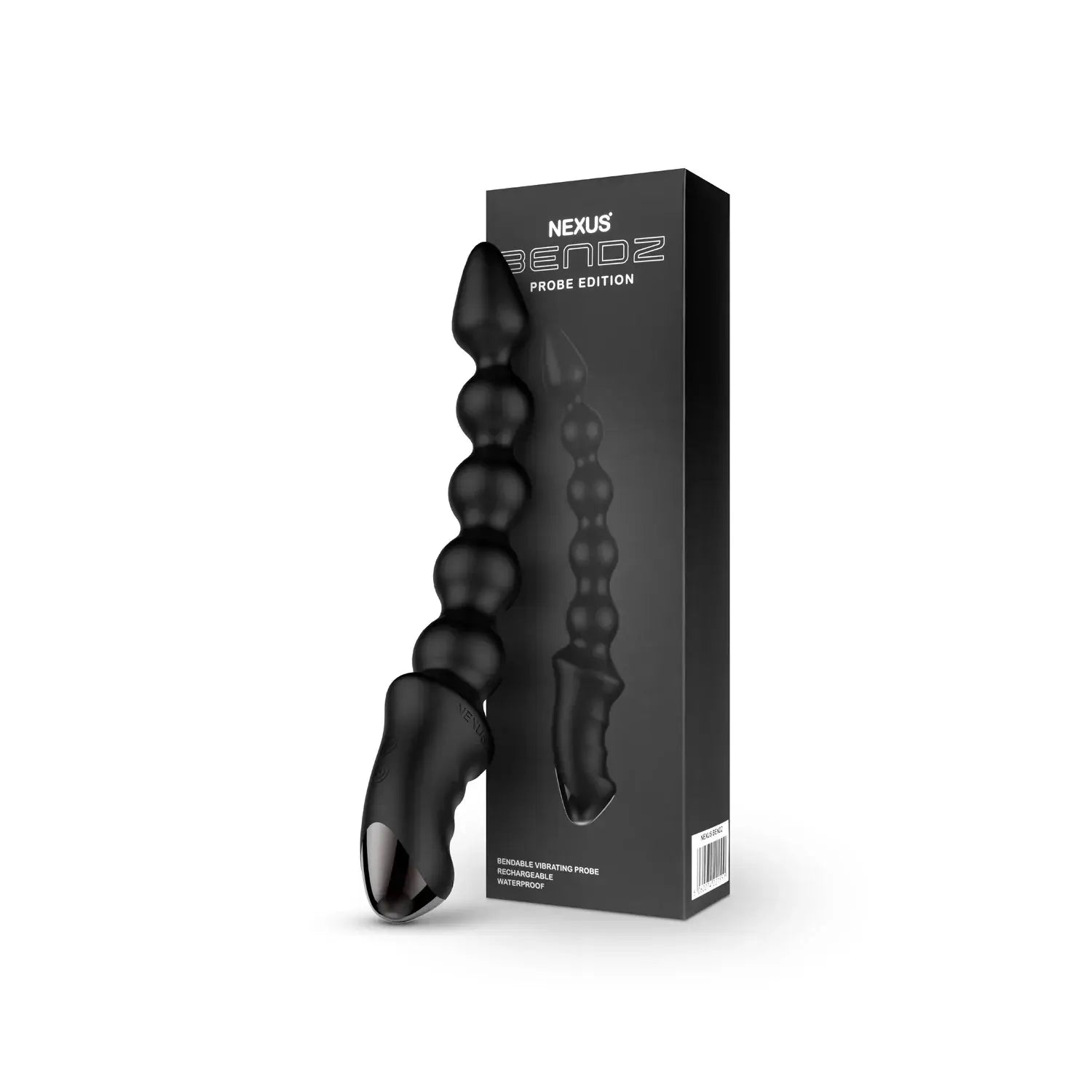 Nexus® Bendz Bendable Vibrating Probe - Black - Anal