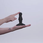 Nexus® Bolster Butt Plug with Inflatable Tip - Black