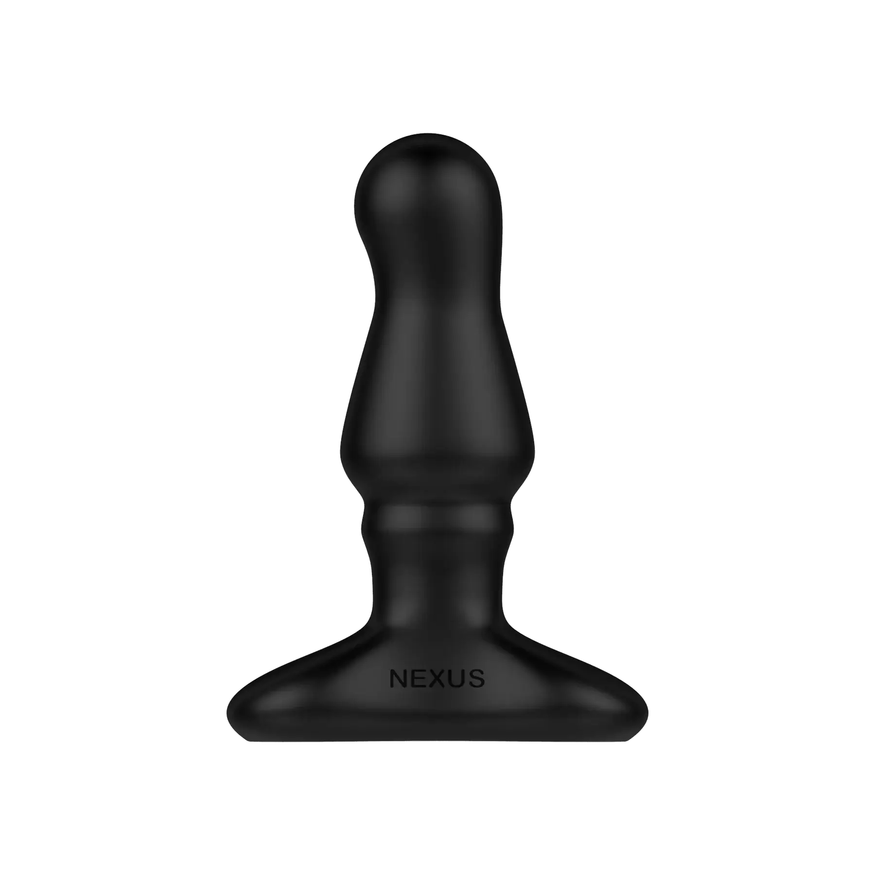 Nexus® Bolster Butt Plug with Inflatable Tip - Black