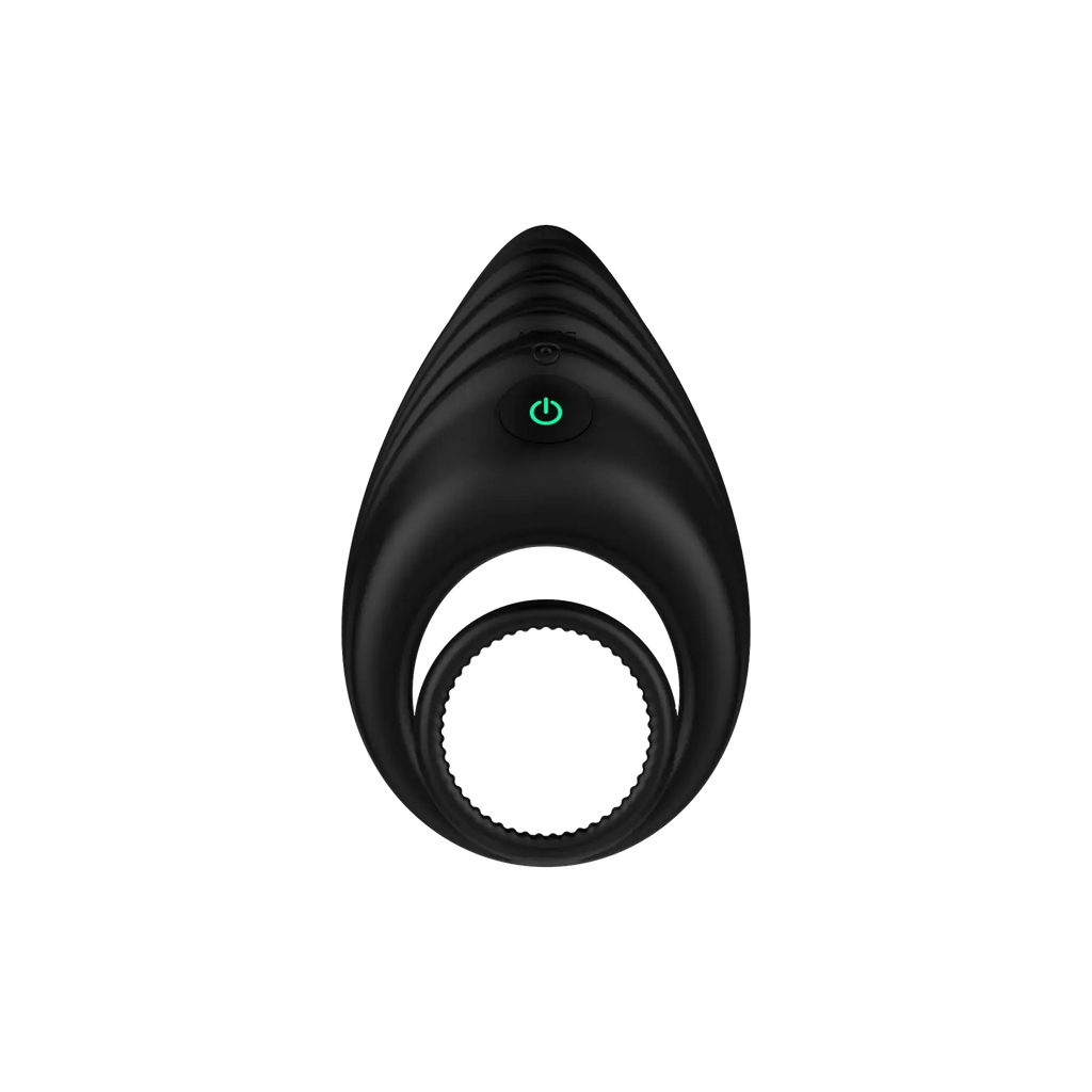 Nexus® Enhance Vibrating C - Ring and Ball - Black - C-Ring