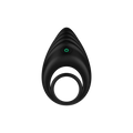 Nexus® Enhance Vibrating C - Ring and Ball - Black - C-Ring