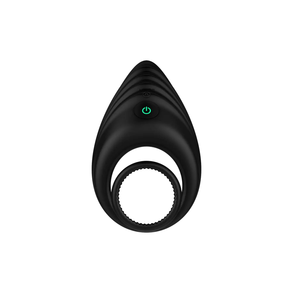Nexus® Enhance Vibrating C - Ring and Ball - Black - C-Ring
