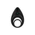 Nexus® Enhance Vibrating C - Ring and Ball - Black - C-Ring