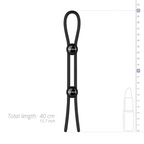 Nexus® Forge Double Lasso Adjustable C - Ring - Black - C-Ring