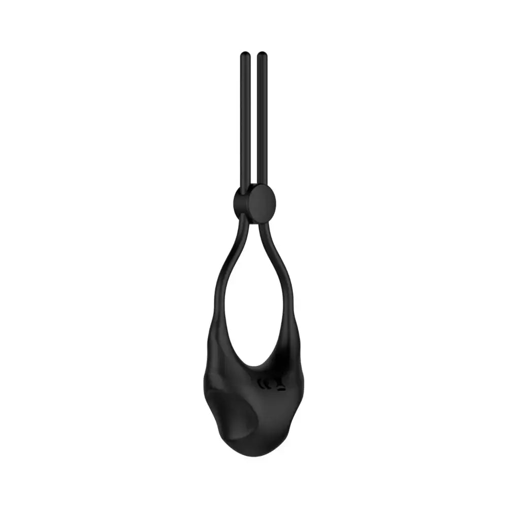 Nexus® Forge Single Lasso Adjustable Vibrating C - Ring - Black - C-Ring