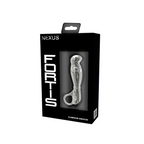 Nexus® Fortis Aluminum Vibrating Prostate Massager - Silver - Anal Probe