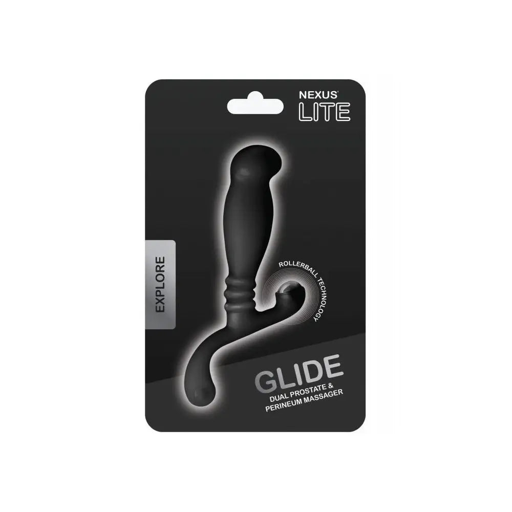 Nexus® Glide Prostate Massager - Black - Anal Probe