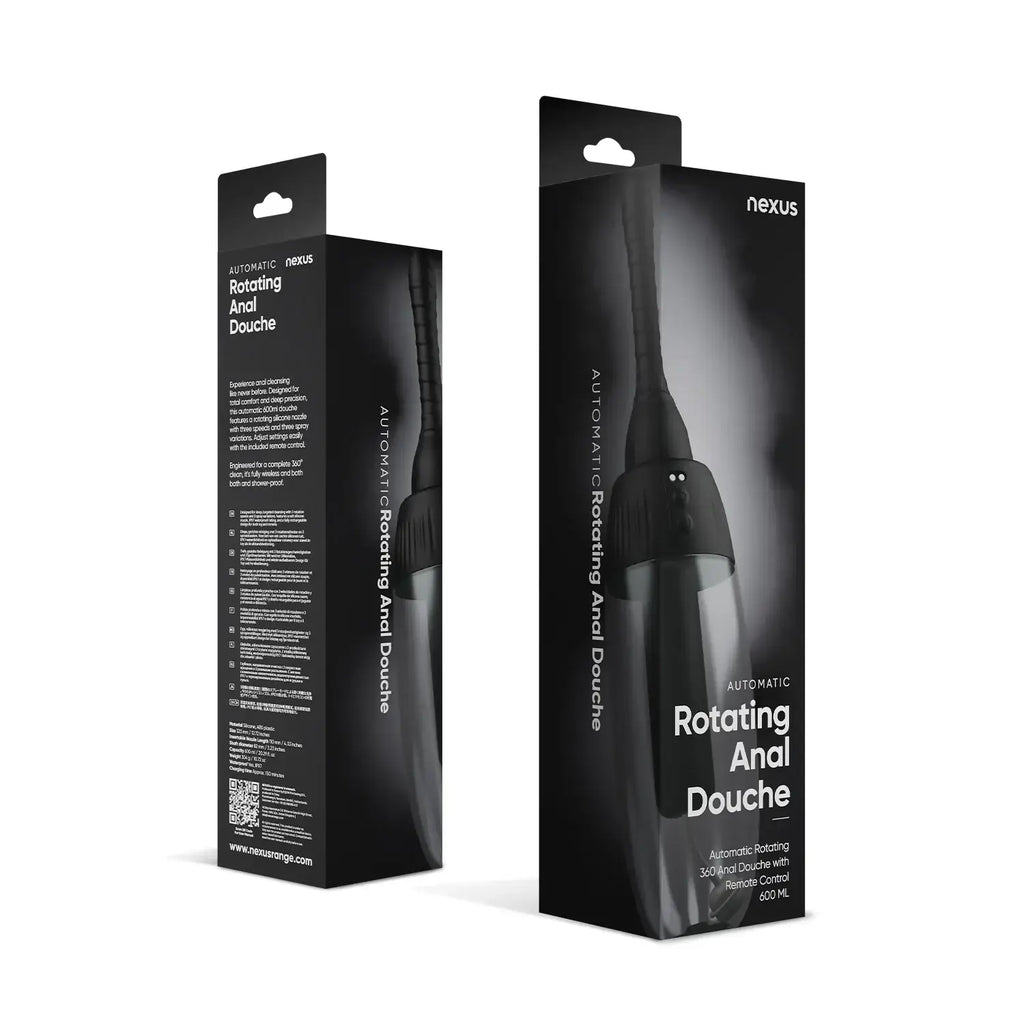 Nexus® Automatic Rotating Anal Douche with Remote