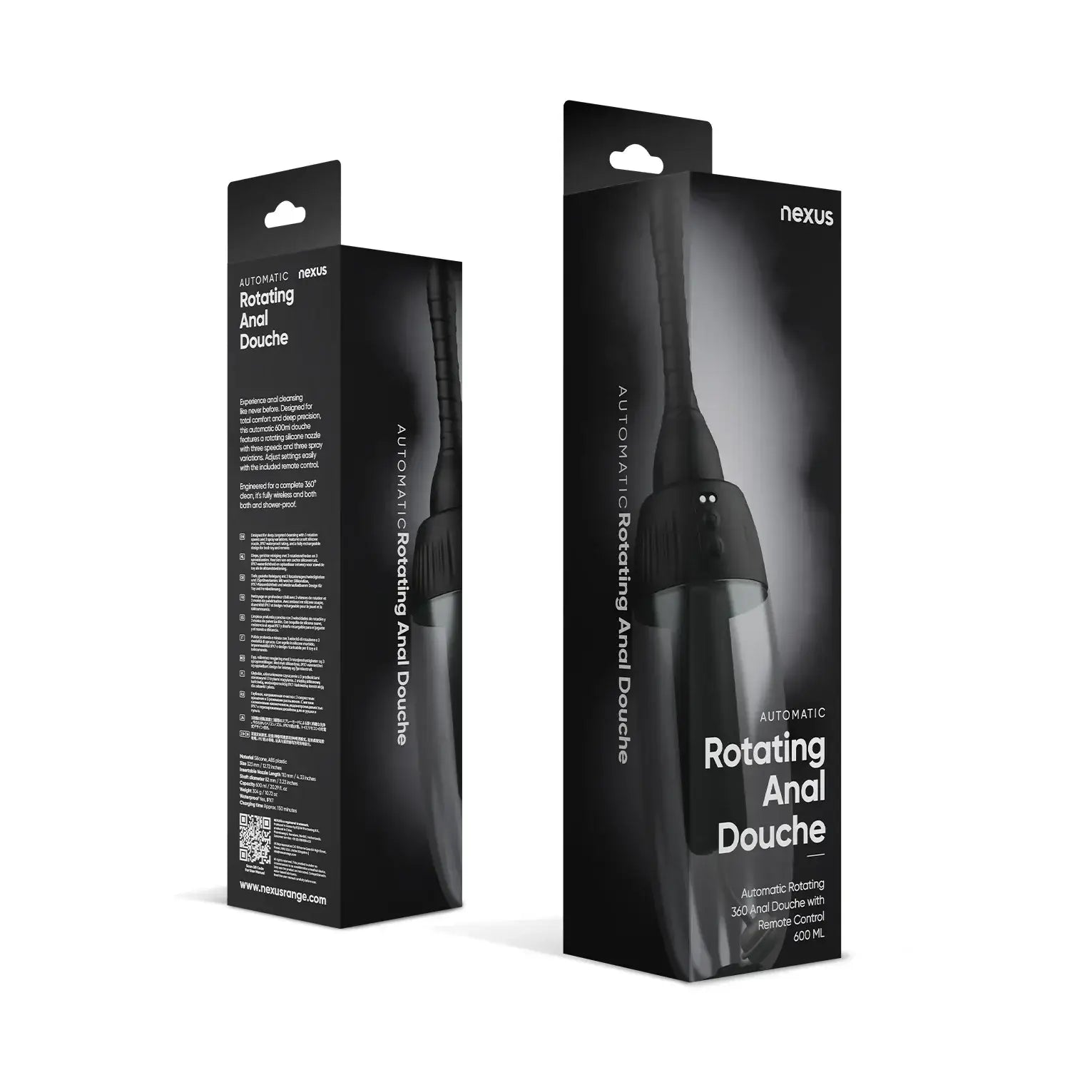 Nexus® Automatic Rotating Anal Douche with Remote