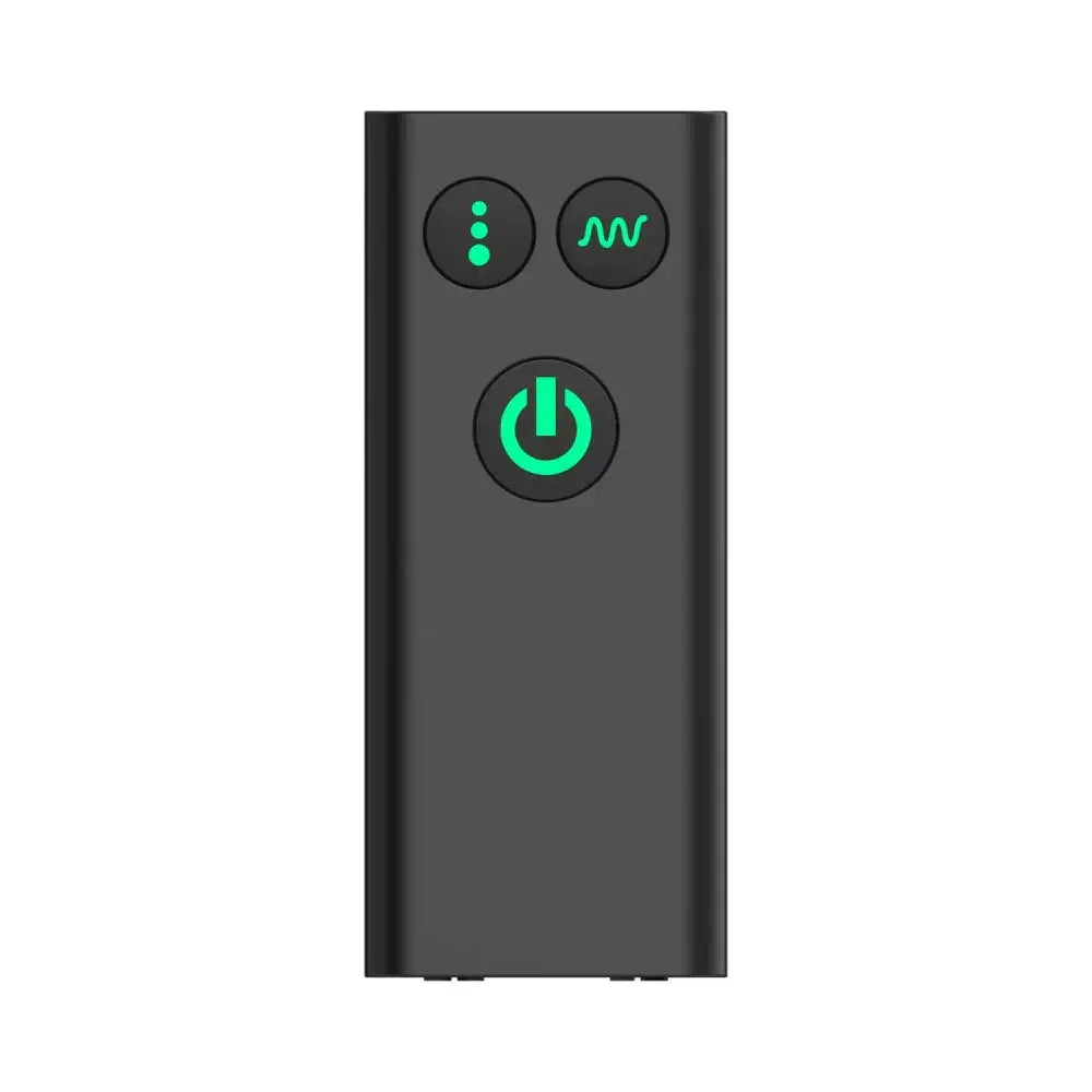 Beat Thumping Butt Plug - Black