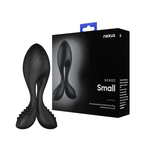 Nexus® Nexus Bendz Silicone Butt Plug | Bendable Arms Remote Control | 3 Sizes Small