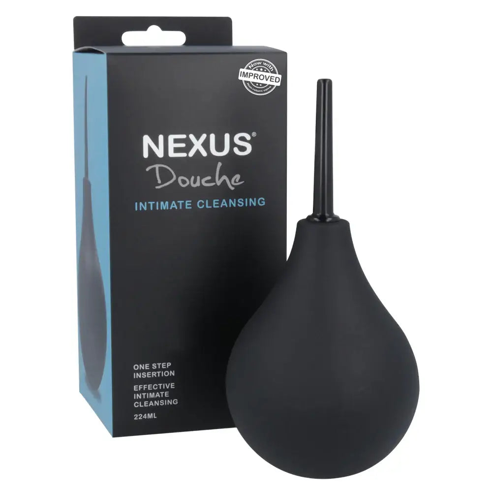 Nexus® Non - Return Valve Anal Douche - Black