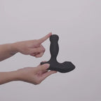 Nexus® Revo Air Rotating Prostate Massager With Suction + Remote - Black - Anal Probe