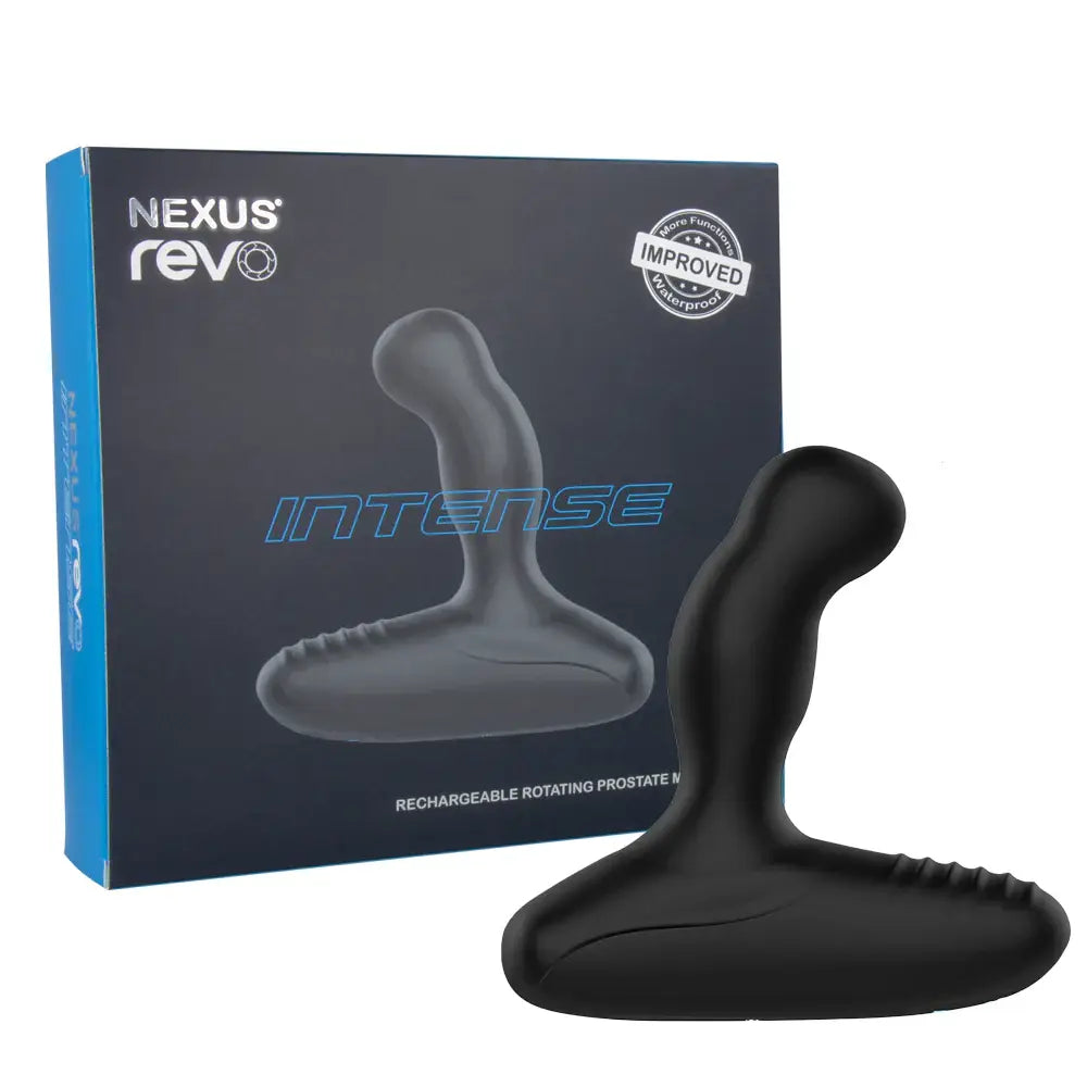 Nexus® Revo Intense Rotating Prostate Massager - Black - Anal Probe