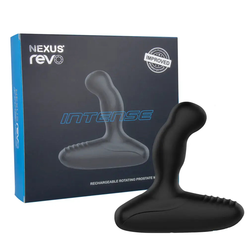 Nexus® Revo Intense Rotating Prostate Massager - Black - Anal Probe