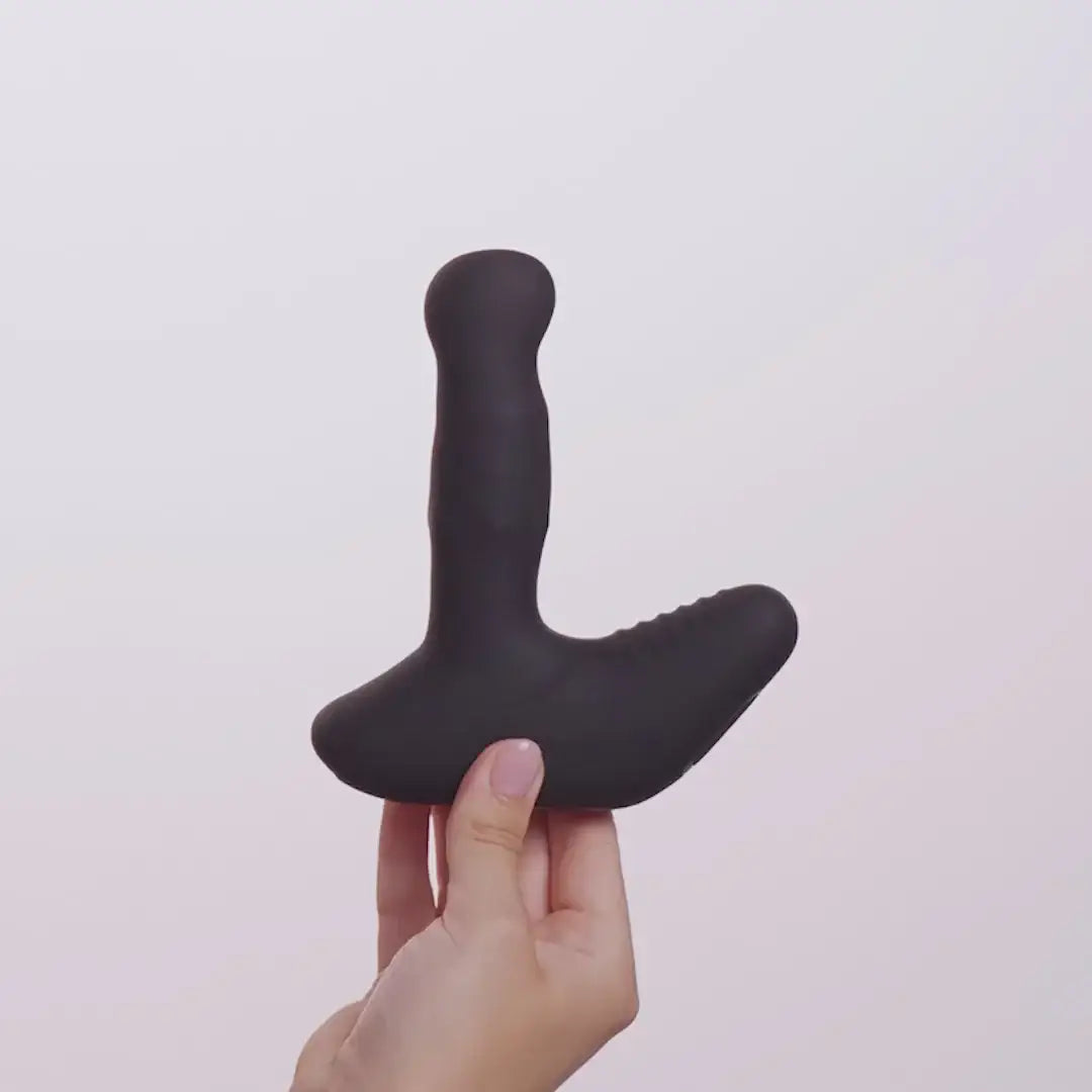 Nexus® REVO Ring Remote Oscillating and Rotating Prostate Massager Black