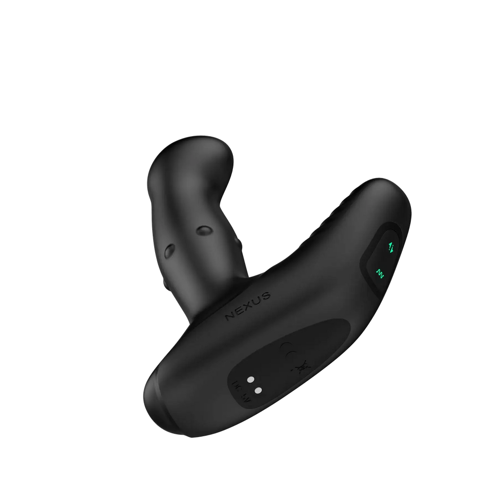 Nexus® REVO Ring Remote Oscillating and Rotating Prostate Massager Black