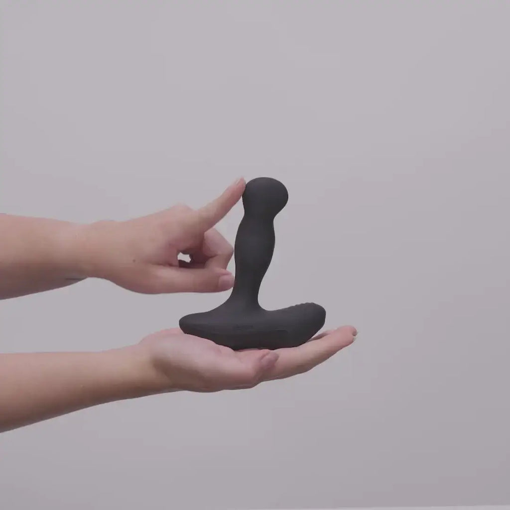 Nexus® Revo Slim Rotating Prostate Massager - Black - Anal Probe