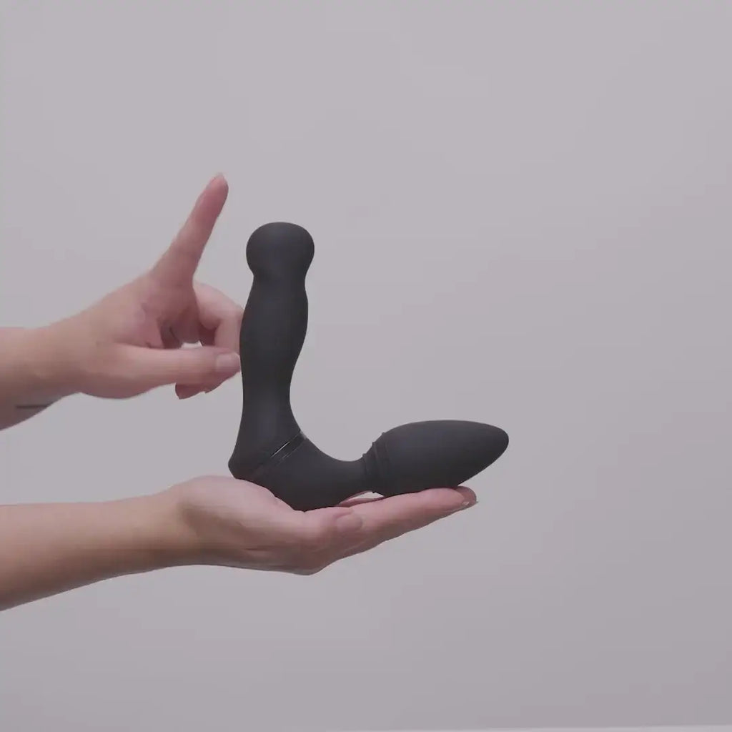 Nexus® Revo Twist Rotating & Vibrating Prostate Massager - Black - Anal Probe