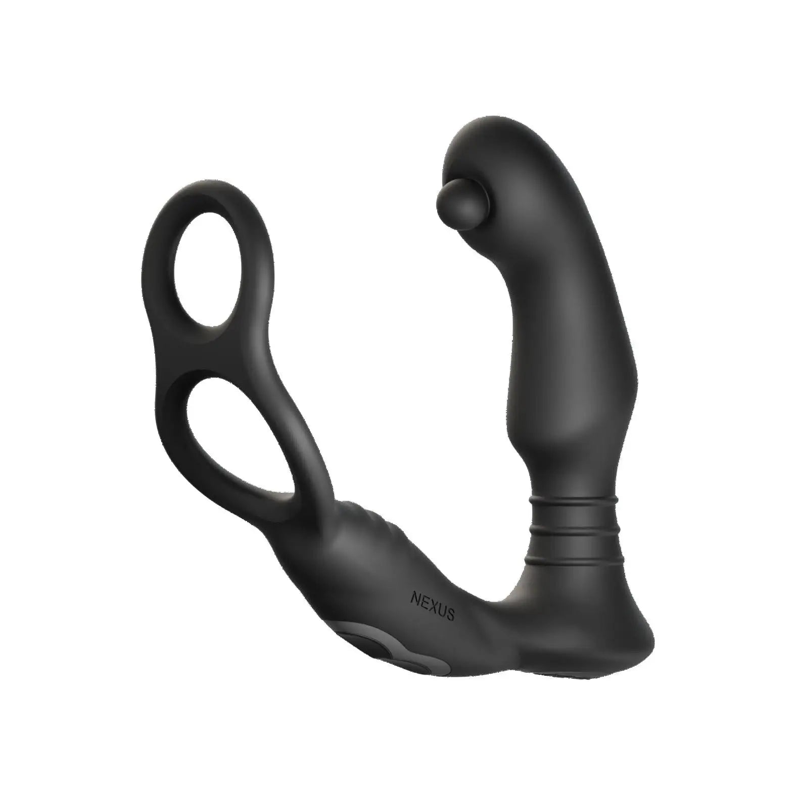 Nexus® Simul8 Orbit Thumping C-Ring & Prostate Toy Black