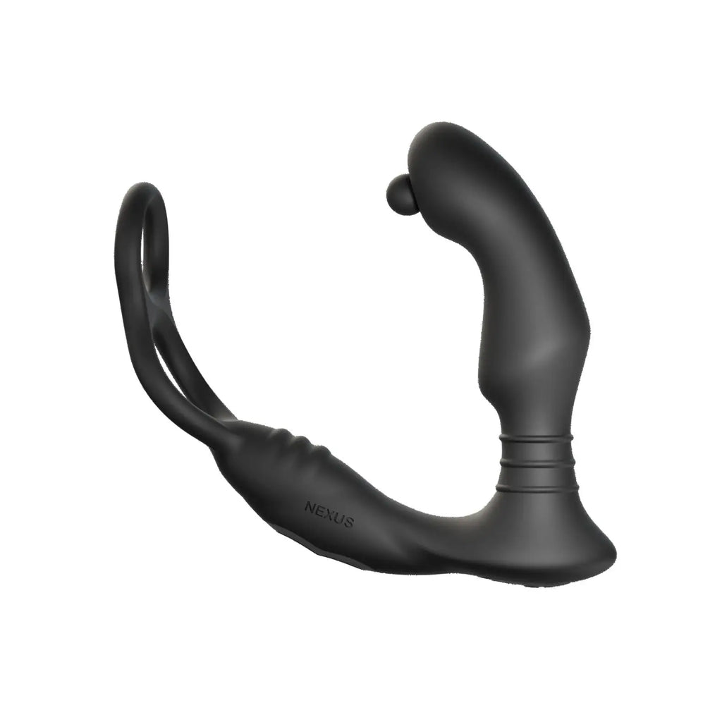 Nexus® Simul8 Orbit Thumping C-Ring & Prostate Toy Black