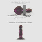 Nexus® Strap On Me Remote-Controlled Fingering & Vibrating Dildo Purple