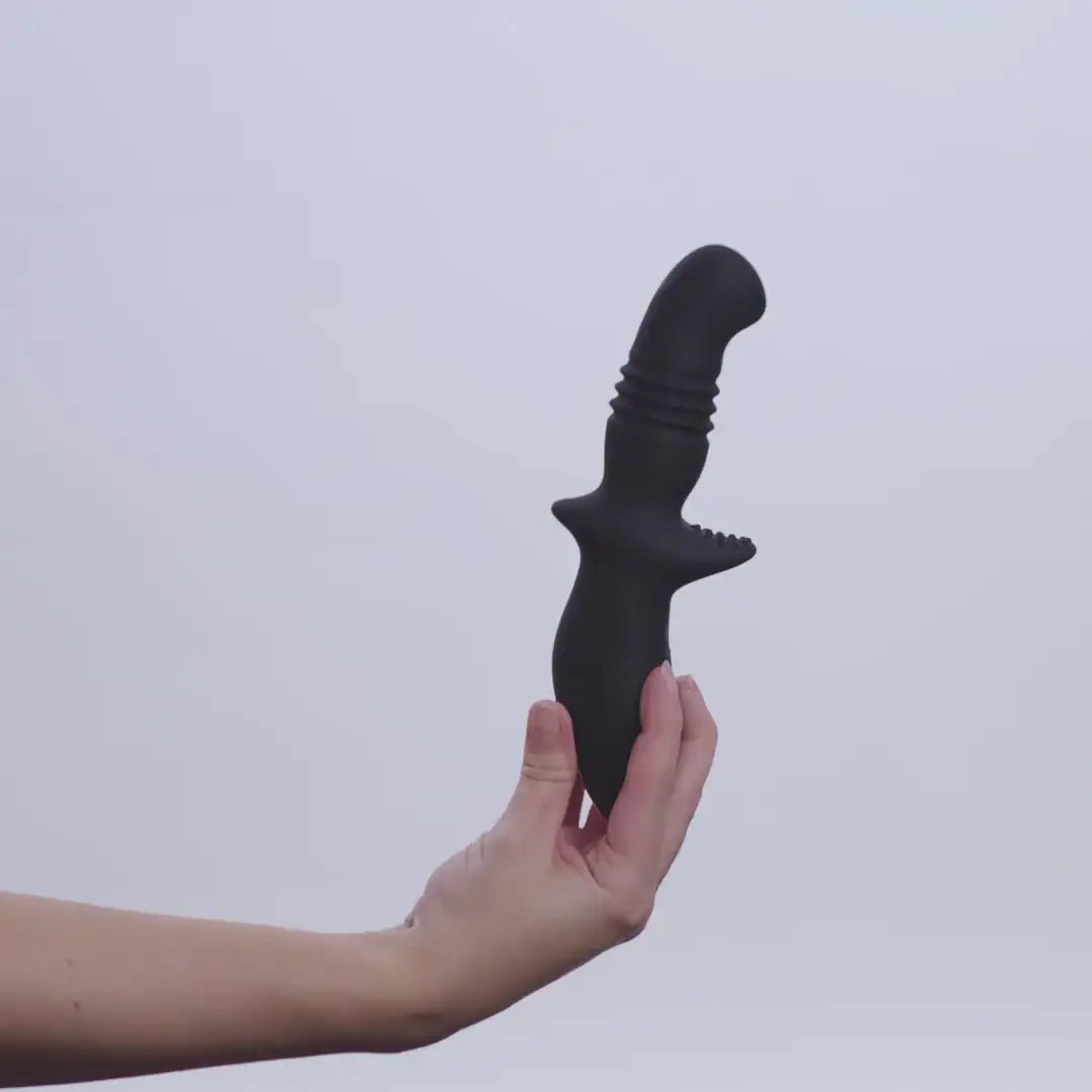 Nexus® Thrust 3 Speed Thrusting Probe - Black - Anal