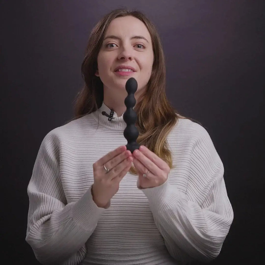 Nexus® Tornado Probe Rotating and Vibrating with Remote Control - Black - Anal