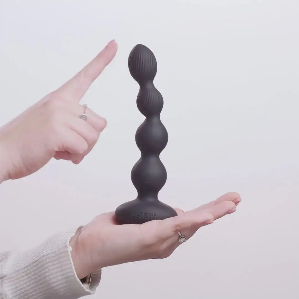 Nexus® Tornado Probe Rotating and Vibrating with Remote Control - Black - Anal