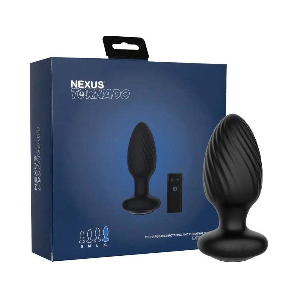 Nexus® Tornado Rotating & Vibrating Remote Butt Plug - Rolik®