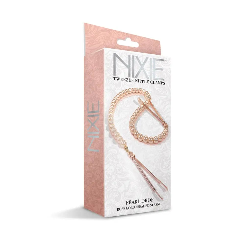 Nixie Adjustable Tweezer Clips With Pearls - Rolik®