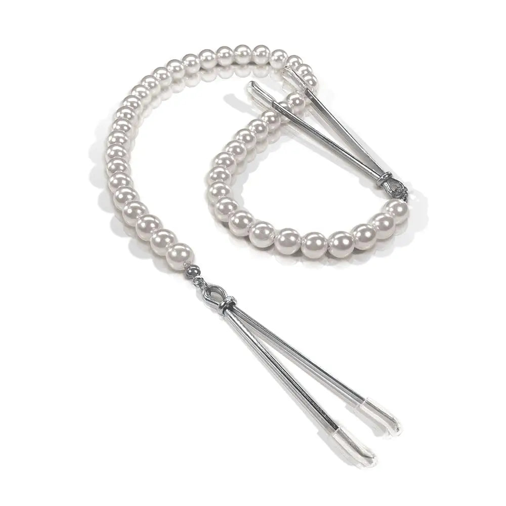 Nixie Adjustable Tweezer Clips With Pearls - Rolik®