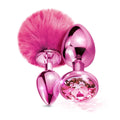 Nixie Metal Butt Plug Set - Pink