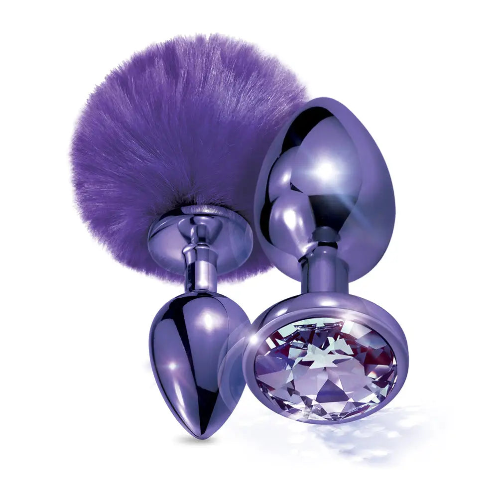 Nixie Metal Butt Plug Set - Purple