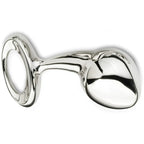 Njoy Pure Plug Large - Premium Stainless Steel Butt Silver